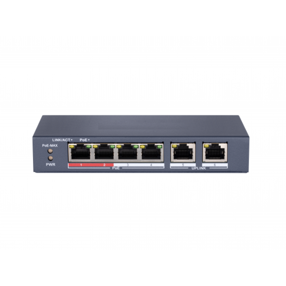 

Коммутатор Hikvision HiWatch [DS-S604P], Коммутатор Hikvision HiWatch DS-S604P