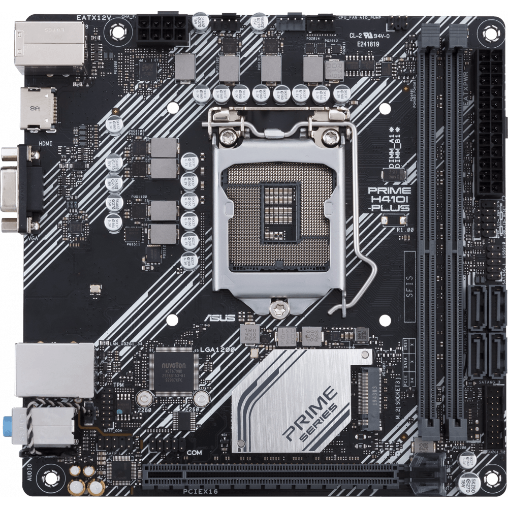 

Материнская плата ASUS PRIME H410I-PLUS
