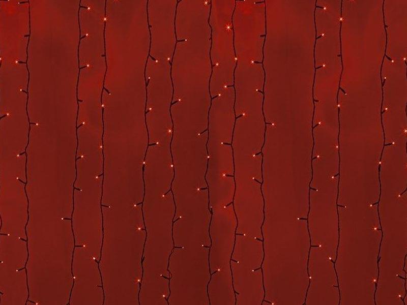 

Новогодняя гирлянда Neon-night Светодиодный Дождь 2x1.5m 360 LED Red [235-112], Дождь 2x1.5 m 360 LED