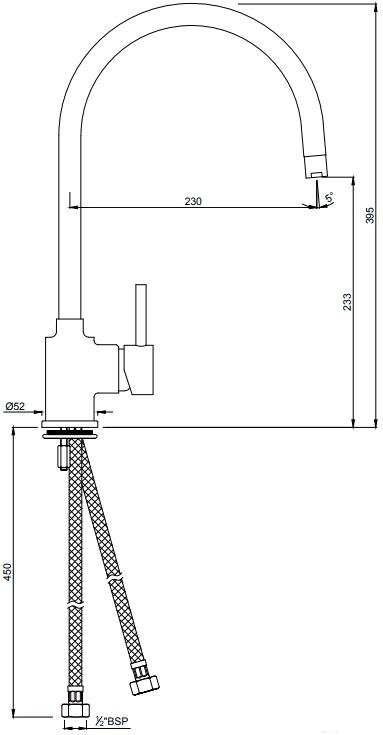 

Смеситель Jaquar Florentine FLR-CHR-5179B, Florentine FLR-CHR-5179B