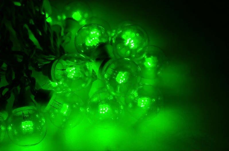 

Новогодняя гирлянда Neon-night LED Galaxy Bulb String 10 м зеленый провод черный [331-324], LED Galaxy Bulb String 10 м черный провод