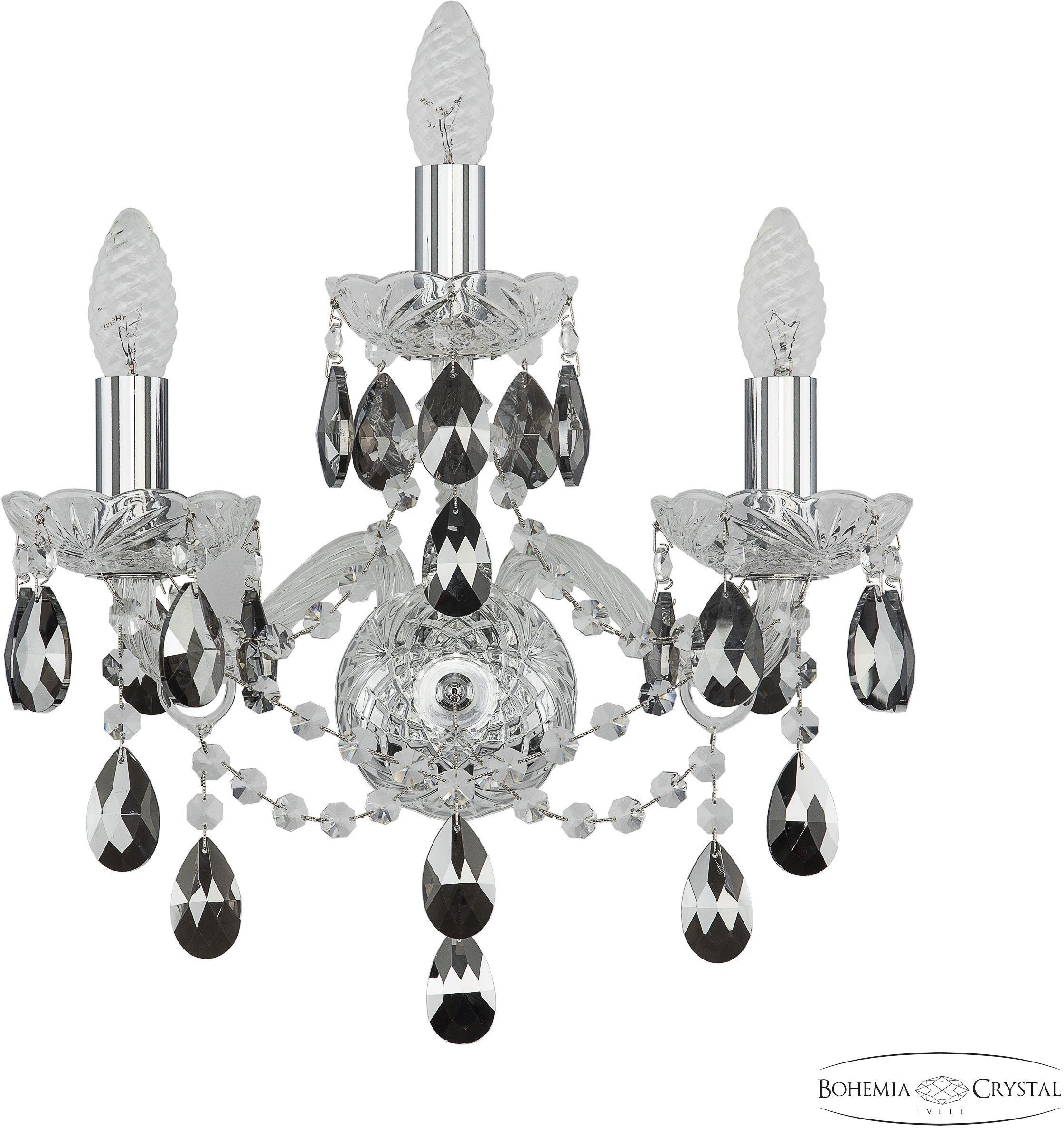 

Бра Bohemia Ivele Crystal 1415B/2+1/165 Ni K781