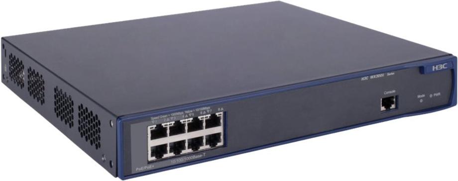 

DSL-маршрутизатор HPE HP A3000-8G-PoE+ [JD444A], HP A3000-8G-PoE+