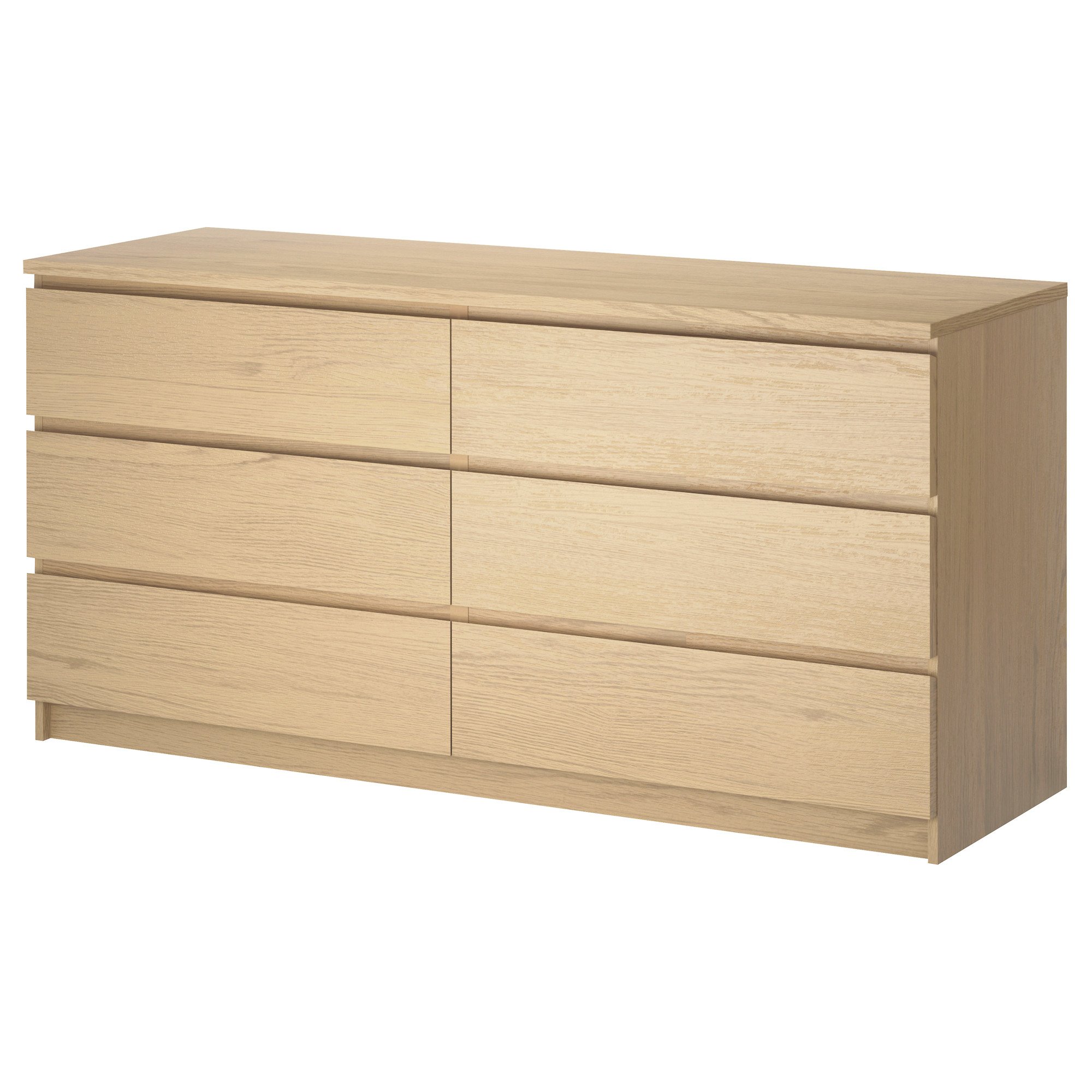 

Комод с 6 ящиками Ikea Мальм [803.685.51], МАЛЬМ