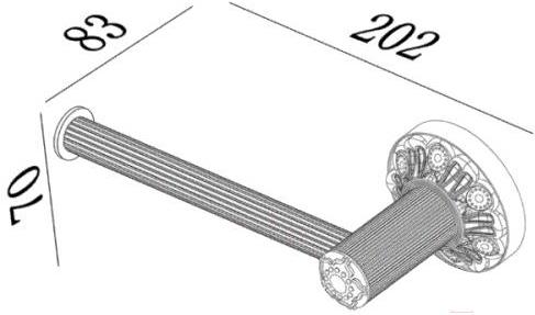 

Держатель туалетной бумаги ZorG AZR 37 BR, AZR 37 BR