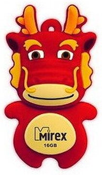 

Usb flash Mirex 16GB Dragon 2.0 красный [13600-KIDDAR16], Usb flash Mirex 16GB Dragon 2.0 13600-KIDDAR16 красный