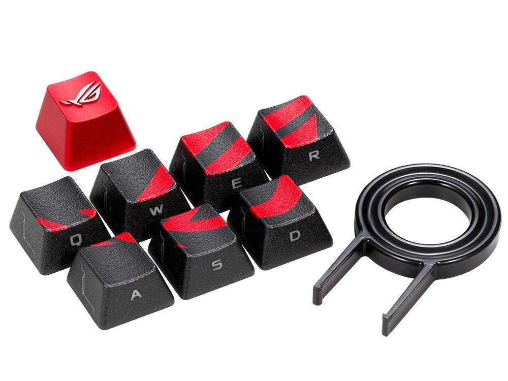 

Клавиатура ASUS ROG Gaming Keycap Set [90MP0100-B0UA00], ROG Gaming Keycap Set