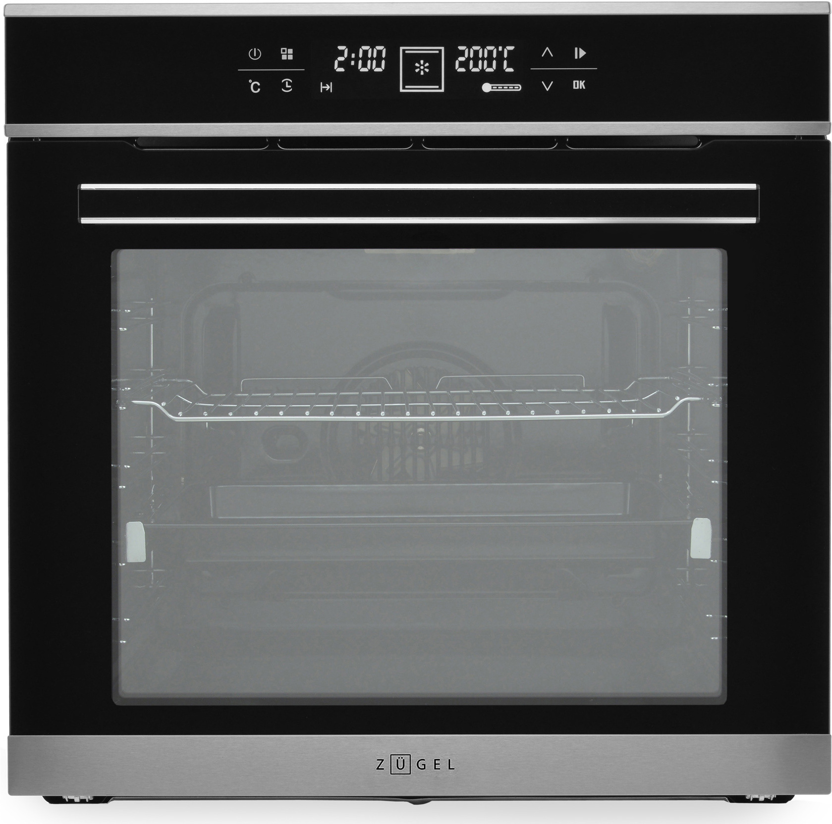 

Духовой шкаф Zugel ZOE601Х стальной