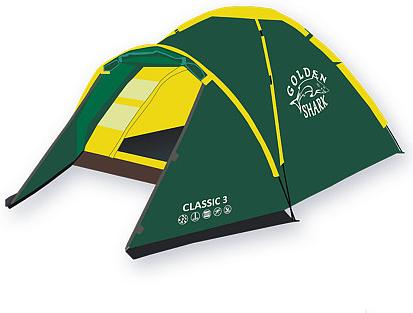 

Палатка Golden Shark Classic 3 зеленый, Classic 3