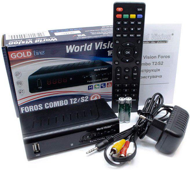 

Приемник цифрового ТВ World Vision Foros Combo, Foros Combo