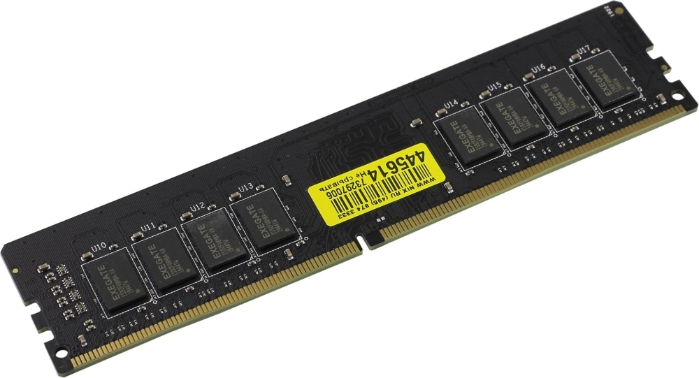 

Оперативная память ExeGate Value DDR4 DIMM 16Gb PC4-19200, Оперативная память ExeGate Value DDR4 DIMM 16Gb PC4-19200 EX283086RUS