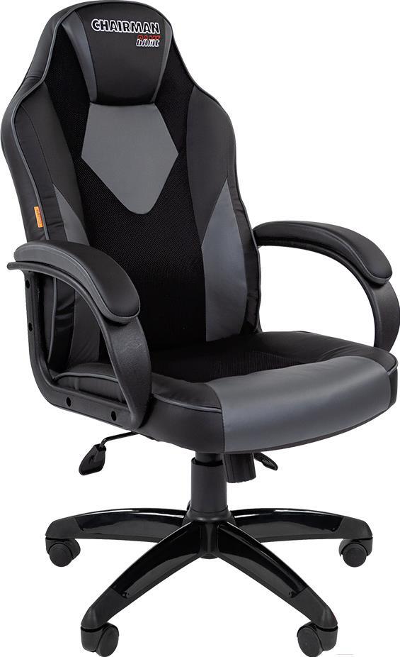 

Игровое кресло CHAIRMAN Game 17 черный/серый, Офисное кресло CHAIRMAN Game 17 00-07024558 черный/серый