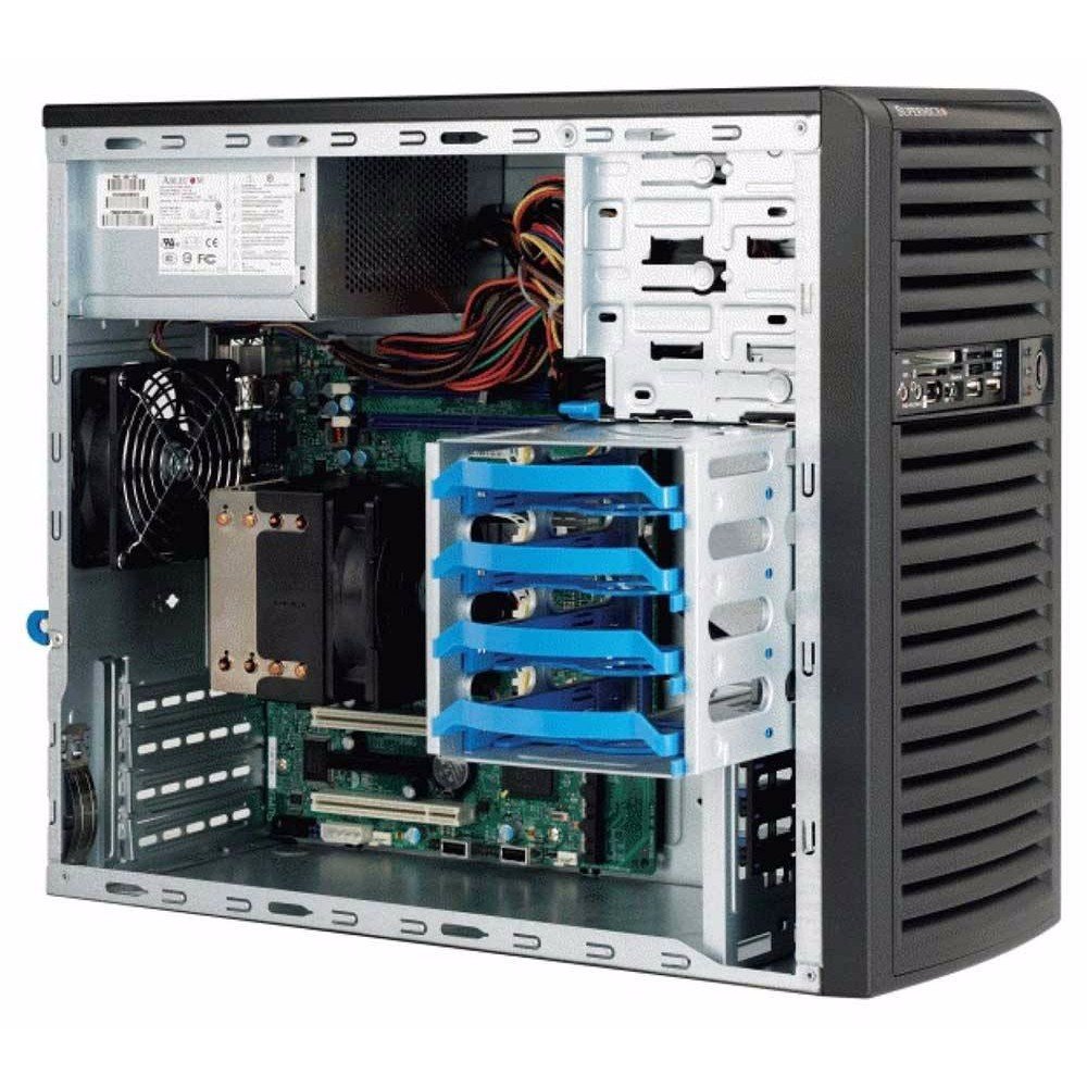 

Корпус для компьютера Supermicro CSE-731D-300B черный, CSE-731D-300B