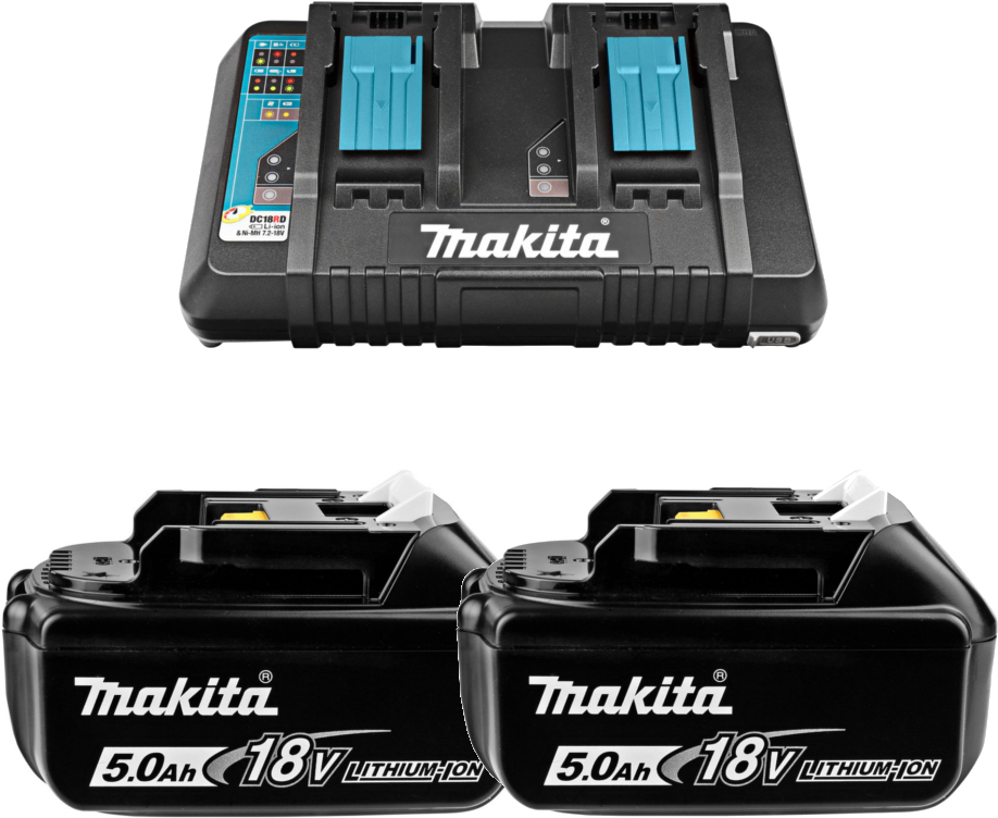 

Аккумулятор с зарядным устройством Makita BL1850B 18В 5Ач Li-Ion (191L75-3)