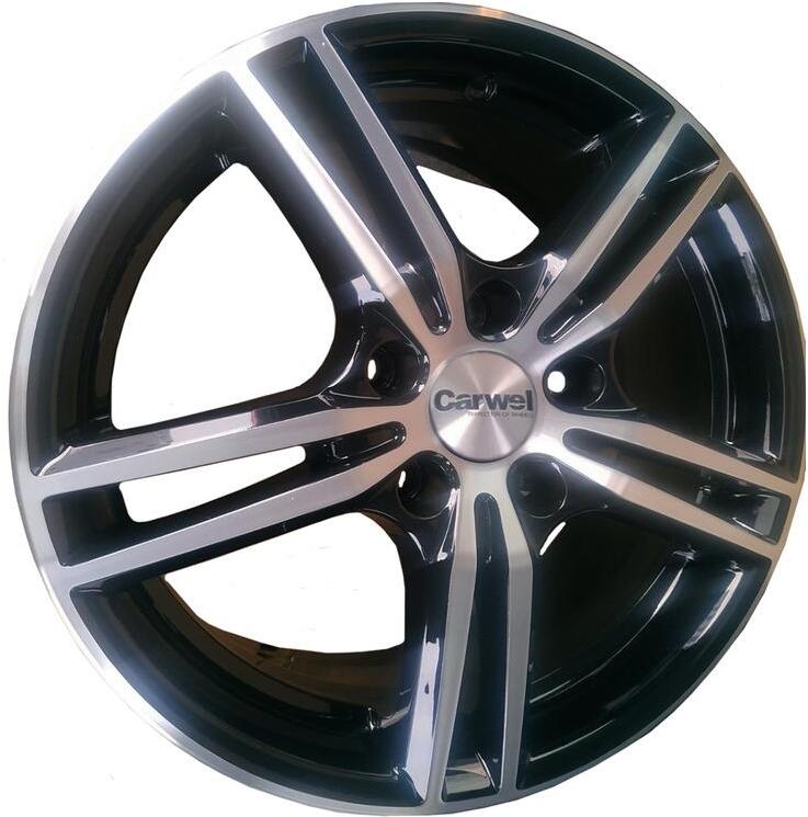 

Автомобильные диски Carwel Baruy-ab 16 6.5 5x112 38 57.1 AB / Черный с полировкой