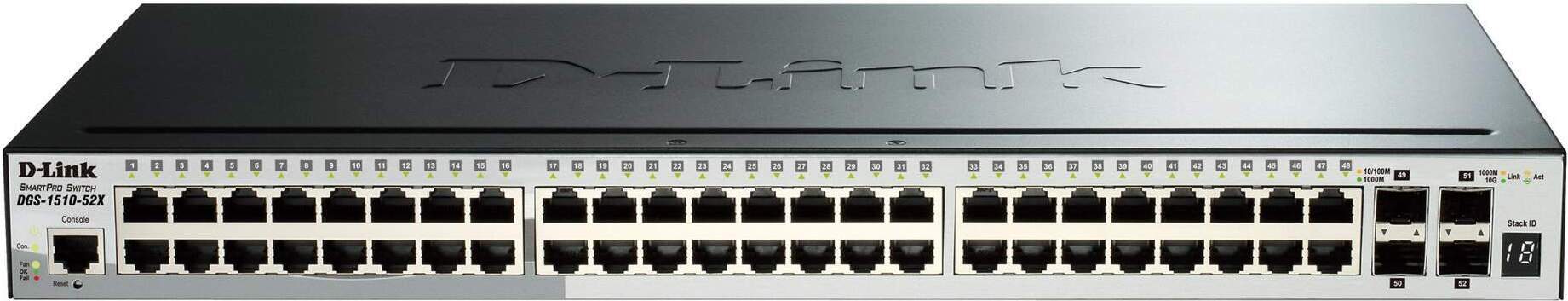 

Коммутатор D-Link DGS-1510-52X/A2A