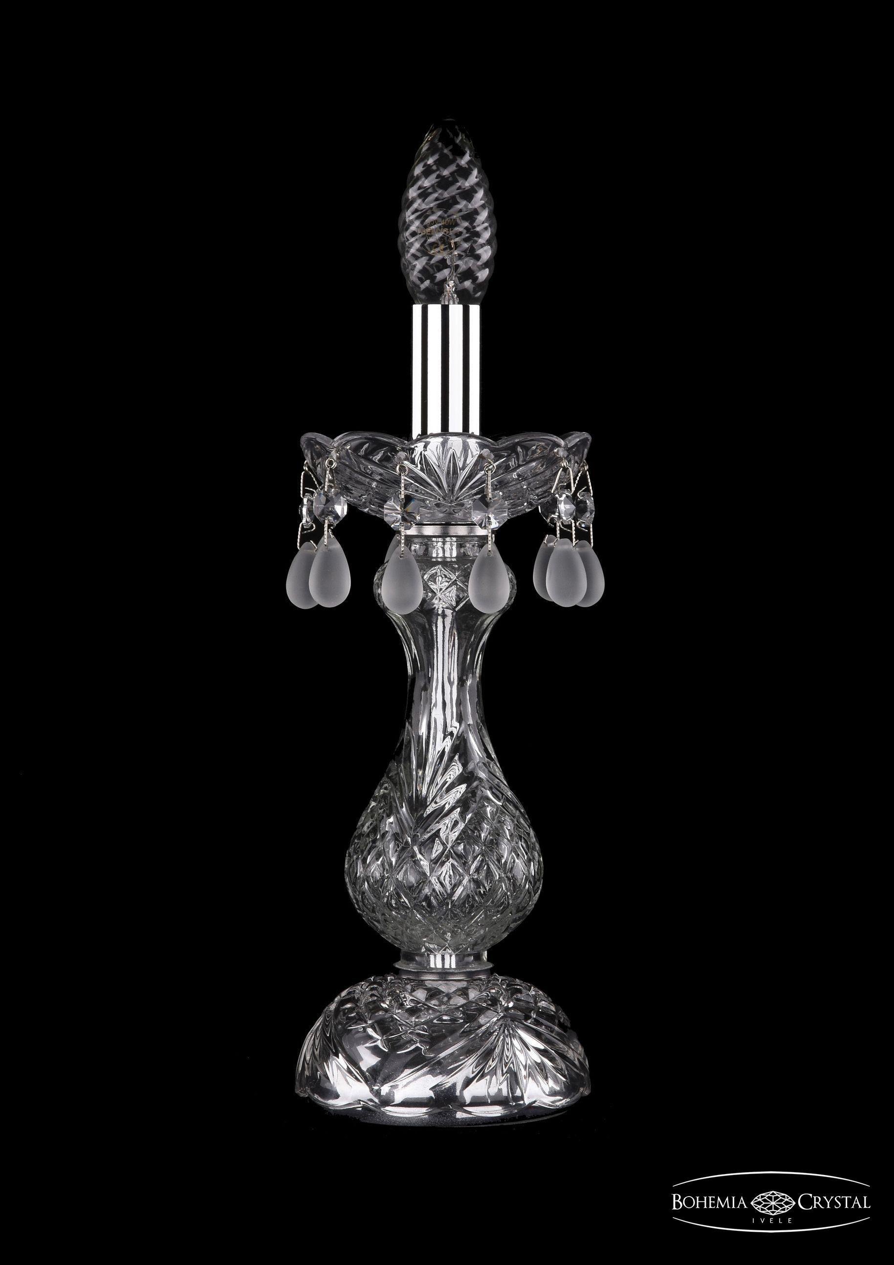 

Подвесная люстра Bohemia Ivele Crystal 1410L/1-31/Ni/V0300, Настольная лампа Bohemia Ivele Crystal 1410L/1-31/Ni/V0300