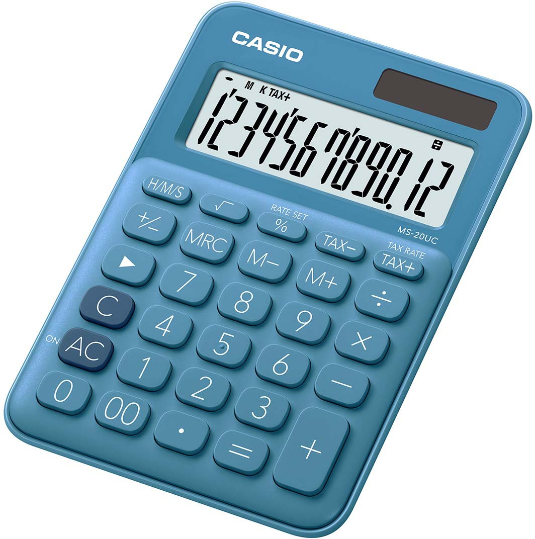 

Калькулятор Casio MS-20UC-BU-S-EC синий