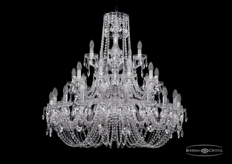 

Подвесная люстра Bohemia Ivele Crystal 1402/20+10+5/360/3d/Ni