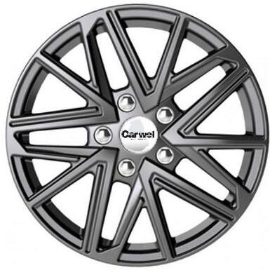 

Автомобильные диски Carwel Galileo-gr 16 6 5x100 38 57.1 GR / Графитовый металлик