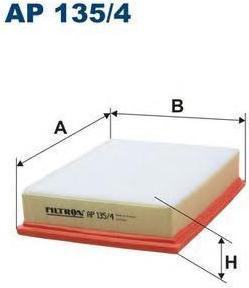 

Фильтр воздушный Filtron AP135/4, AP135/4