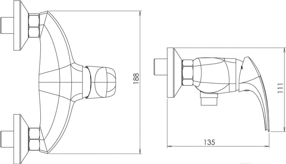 

Смеситель Novaservis 57060.0, 57060.0