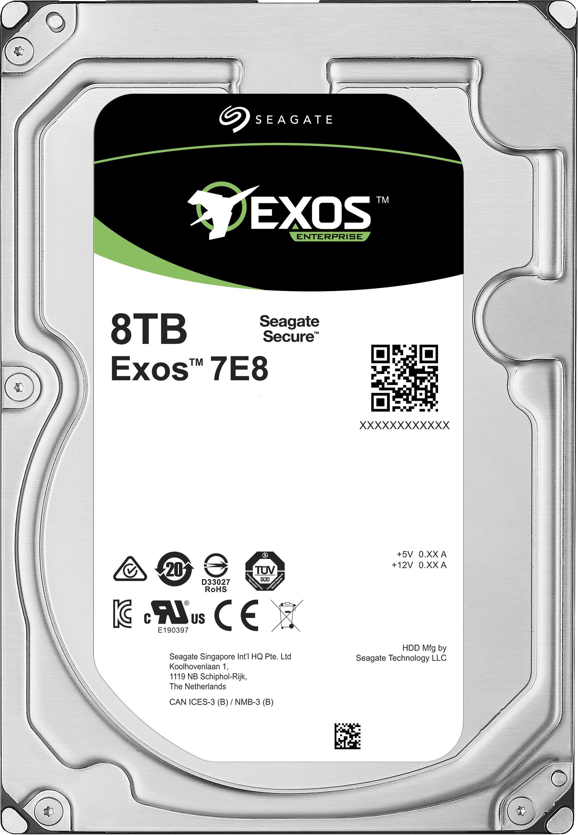 

Жесткий диск Seagate Exos 7E8 8TB (ST8000NM000A), Жесткий диск Seagate Original ST8000NM000A