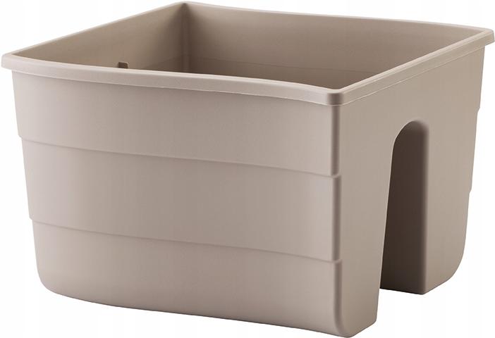 

Кашпо Formplastic Fala 2488-051 серо-бежевый, Fala 2488-051