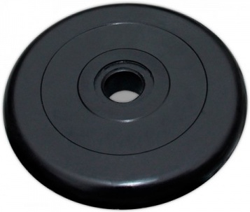 

Диск для штанги KP-10 10 кг черный