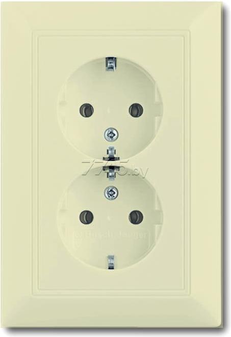

Розетка ABB Basic 55 2014-0-1463 слоновая кость