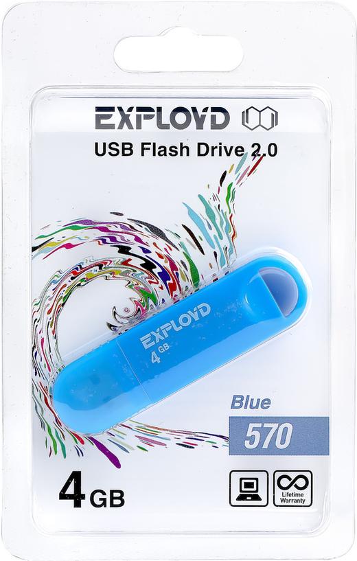 

Usb flash Exployd 570 4Gb синий, 570 4Gb