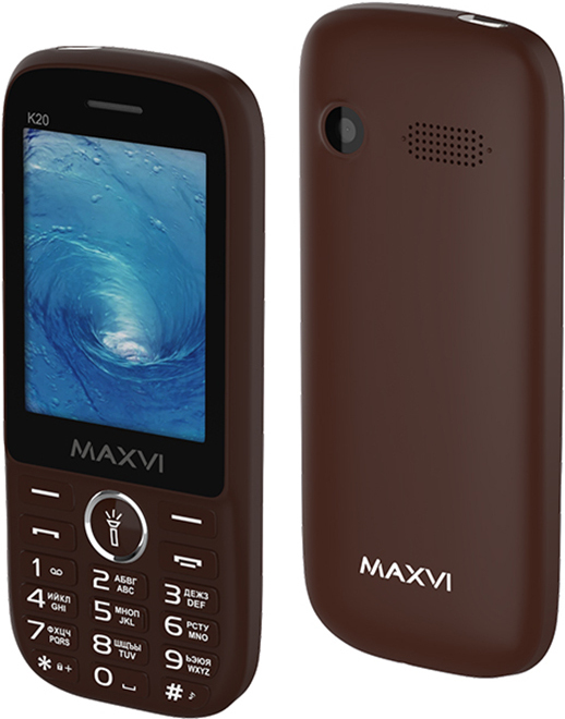 

Мобильный телефон Maxvi K20 Coffee [K20 Coffee], Мобильный телефон Maxvi K20 Coffee