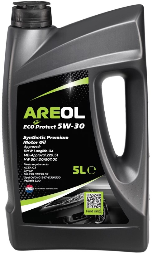 

Моторное масло Areol Eco Protect ECS 5W30 5л (5W30AR128)