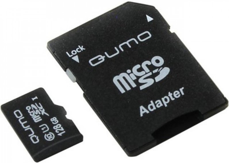 

Карта памяти QUMO Micro SecureDigital 128Gb [QM128GMICSDXC10U3], Карта памяти QUMO Micro SecureDigital 128Gb QM128GMICSDXC10U3
