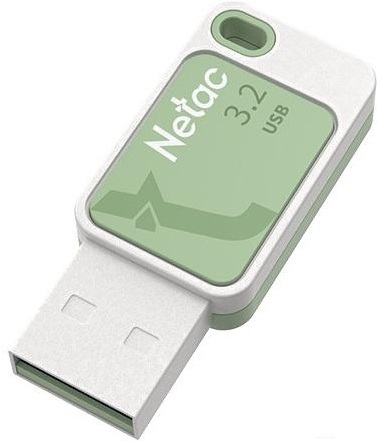 

USB Flash-накопитель Netac UA31 128GB белый/зеленый (NT03UA31N-128G-32GN)