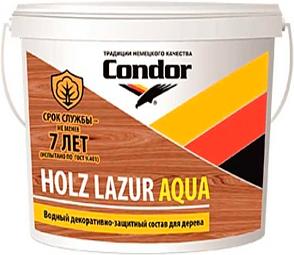 

Защитно-декоративный состав Condor Holz Lazur Aqua 0.9 кг сосна