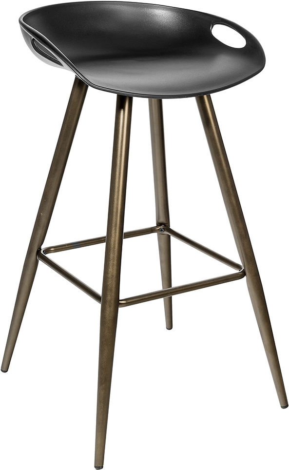 

Барный стул Stool Group Флэш черный/бронзовые ножки [FIYAN BLACK BRONZE], Барный стул Stool Group Флэш FIYAN BLACK BRONZE черный/бронзовые ножки