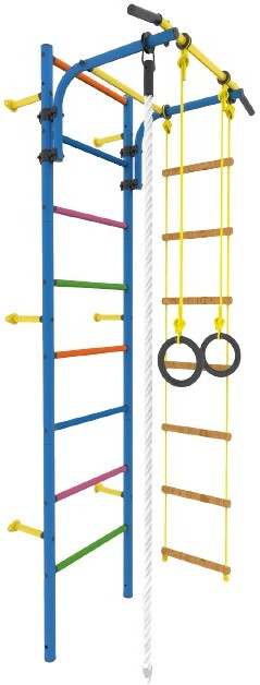 

Шведская стенка Rokids Атлет-2ц синий, Спортивный комплекс Rokids Атлет-2ц синий
