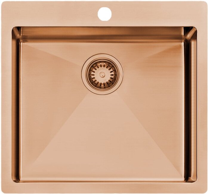 

Кухонная мойка ZorG ZRN 5055 Nano PVD Gold Rosy