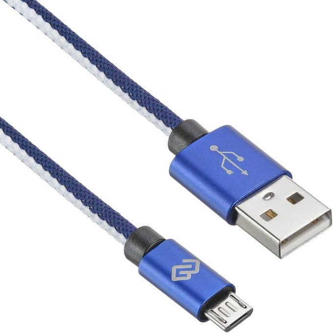 

Кабель Digma USB (m)-micro USB (m) 0.15м синий, USB (m)-micro USB (m) 0.15м