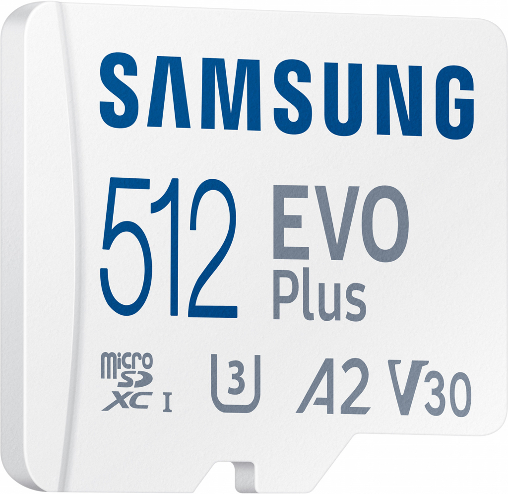 

Карта памяти Samsung MicroSD EVO plus 512 ГБ [MB-MC512KA/RU], SDXC-micro Card 512Gb Samsung EVO Plus MB-MC512KA/RU