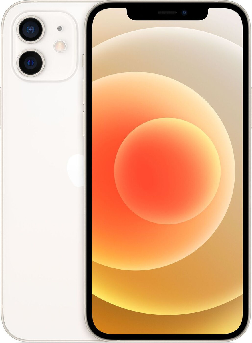 

Мобильный телефон Apple iPhone 12 128Gb White [MGJC3], Смартфон Apple iPhone 12 128GB White