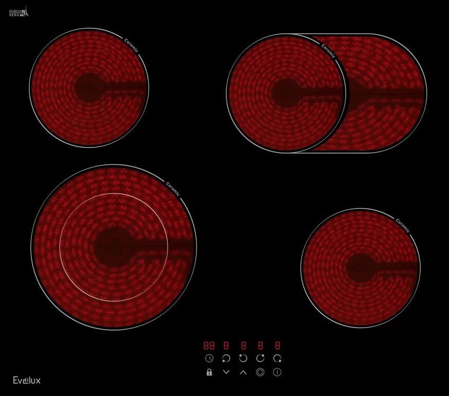 

Варочная панель Evelux HEV 642 B
