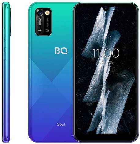 

Мобильный телефон BQ 6051G Soul 2/32 Ocean Blue