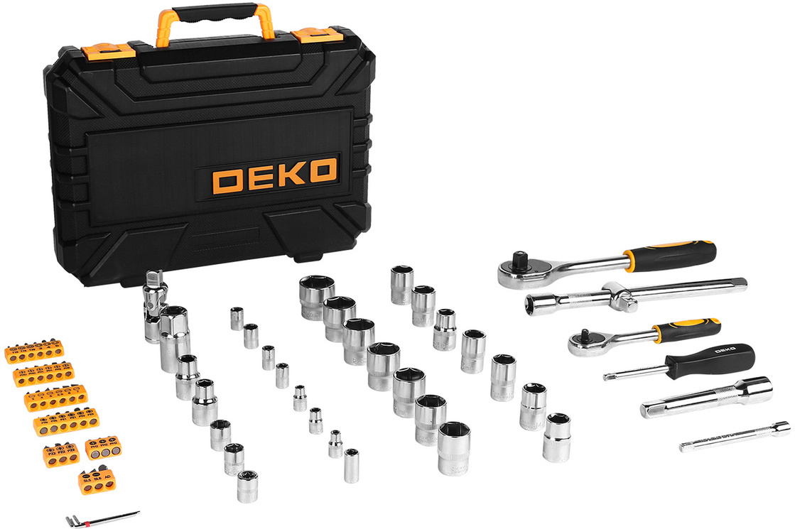 

Набор автоинструмента Deko DKMT72 SET 72 [065-0734], Набор автоинструмента Deko DKMT72 SET 72 065-0734