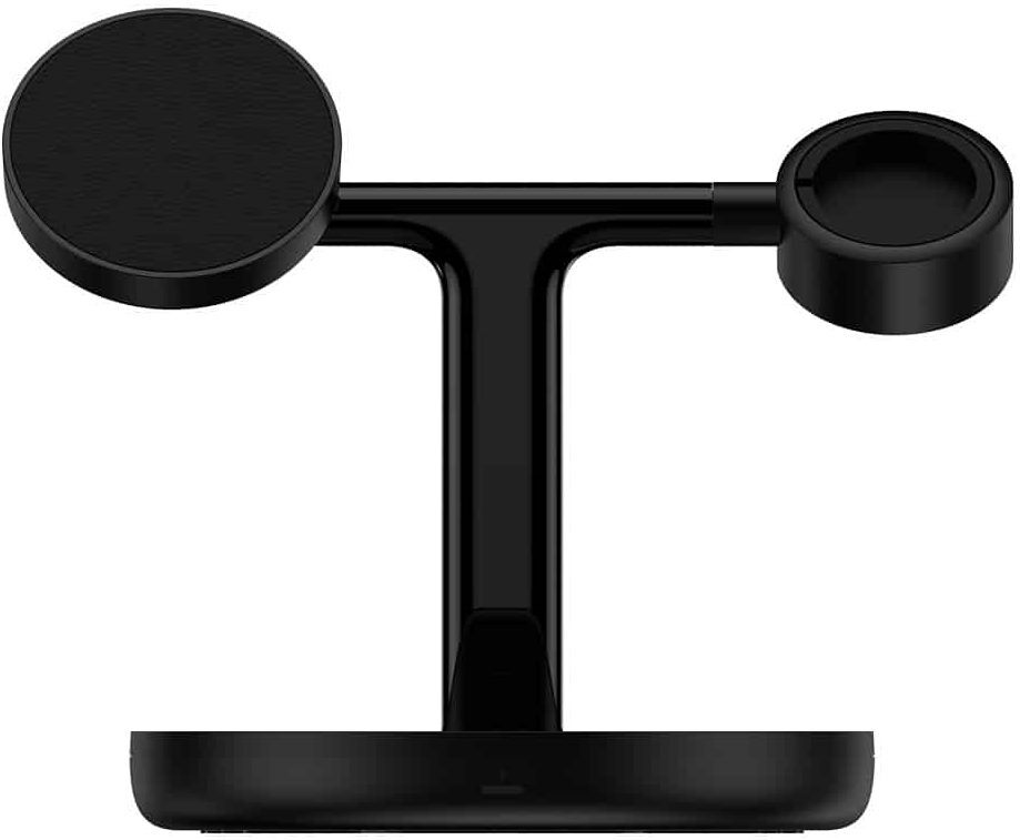 

Беспроводное зарядное устройство Baseus Swan 3-in-1 Wireless Magnetic Charging Bracket 20W (WXTE000101), Беспроводное зарядное устройство Baseus WXTE000101 Swan 3-in-1 Wireless Magnetic Charging Bracket 20W Black Universal version (Include: USB For type-C