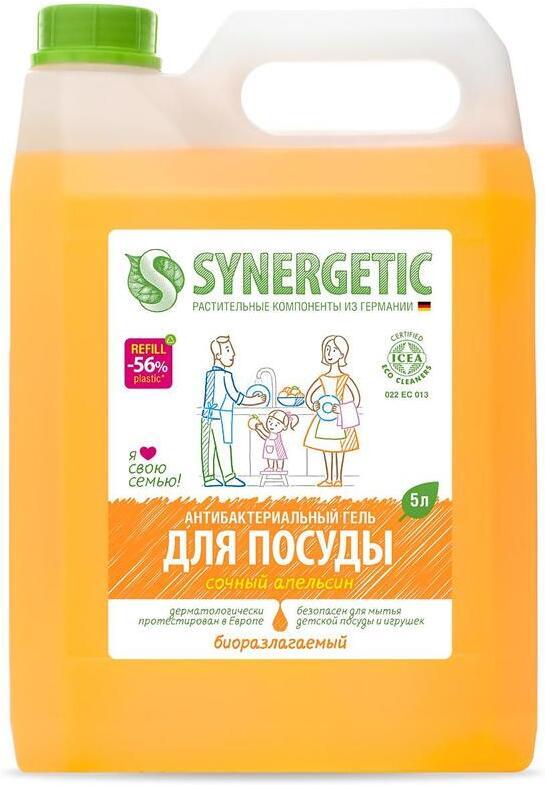 

Средство для мытья посуды Synergetic Биоразлагаемое. Апельсин (5л), Средство для мытья посуды Synergetic Биоразлагаемое. Апельсин 5л