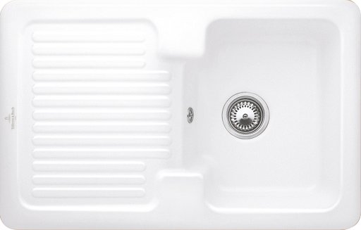 

Кухонная мойка Villeroy Boch Condor 45 800x510 mm R1 White Alpin CeramicPlus [674501R1], Кухонная мойка Villeroy Boch Condor 45 800x510 mm R1 674501R1 White Alpin CeramicPlus