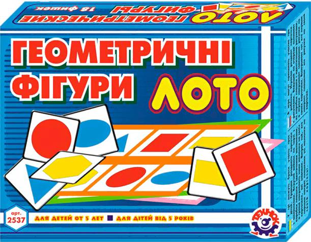

Развивающая игра ТехноК Геометрические фигуры 2537, Геометрические фигуры 2537