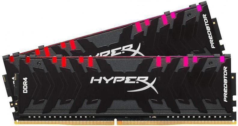 

Оперативная память Kingston HyperX Predator 16GB RGB DDR IV KiTof2 PC-25600 [HX432C16PB3AK2/16], HyperX Predator 16GB RGB DDR IV KiTof2 PC-25600